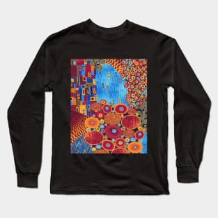 Gustav Klimt  - Pattern Long Sleeve T-Shirt